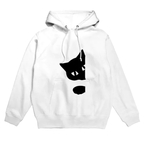 クロネコひょっこりはん Hoodie