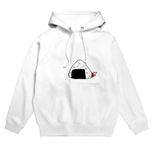 おにぎりfor ひょっこり梅干しくん Hoodie