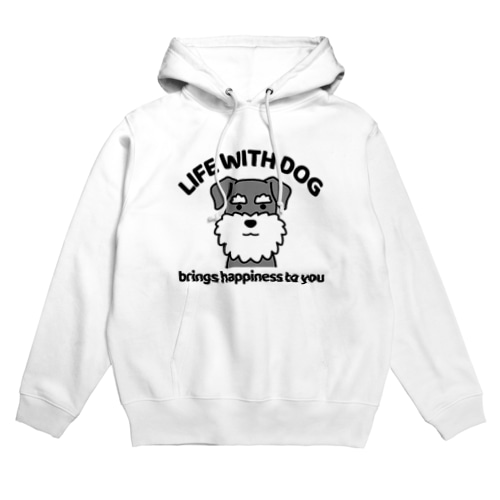犬と共に（シュナウザー） Hoodie