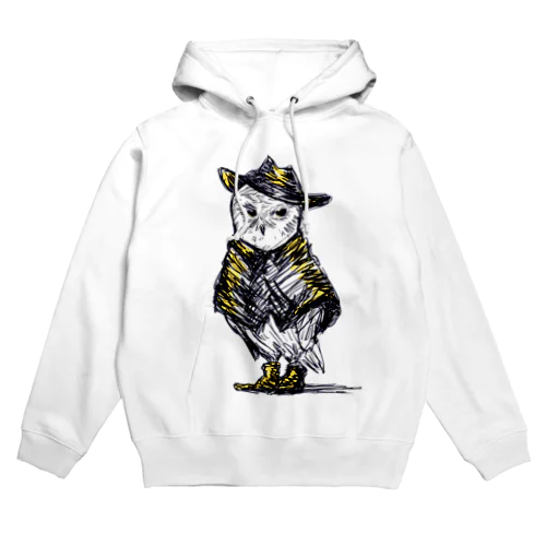 おめかしフクロウ Hoodie