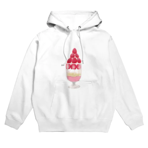 いちごパフェ Hoodie