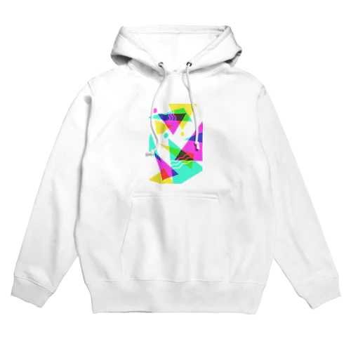 カラフル三角 Hoodie