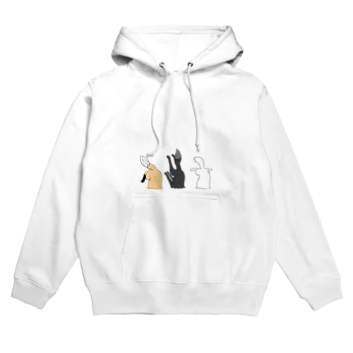 ささるキツネ2 Hoodie