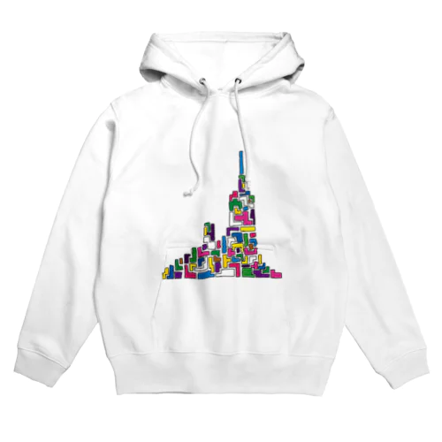 castle of polygons Hoodie