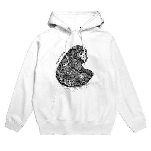 木に登らないサル Hoodie