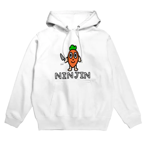 狂ったニンジンくんパーカー Hoodie