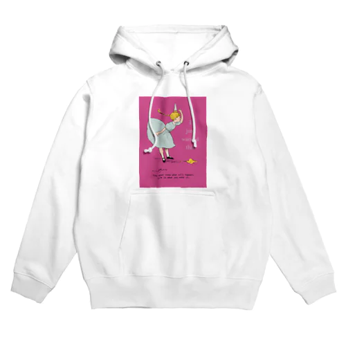 人生を楽しむ女の子 Hoodie