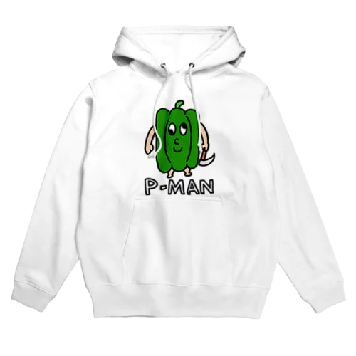 狂ったピーマンくんパーカー Hoodie