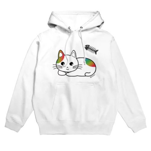 詩愛（しおん）猫コラボ商品 （レインボー） Hoodie