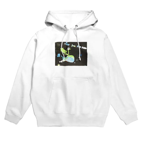 宇宙にいる魚 Hoodie