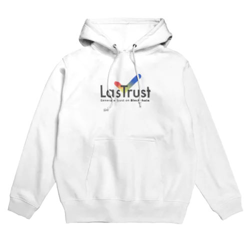 LasTrust Black Logo Hoodie