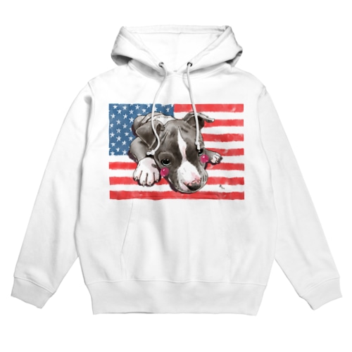 アメリカン・ピットブル・ベビ Hoodie