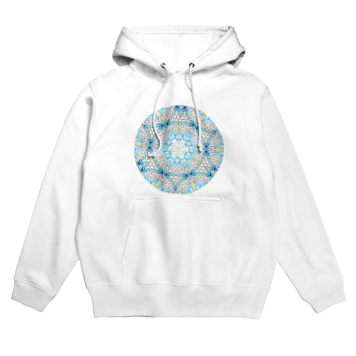 ハナガサクラゲ万華鏡 Hoodie