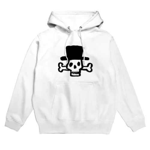 ガイコツ帽子 Hoodie