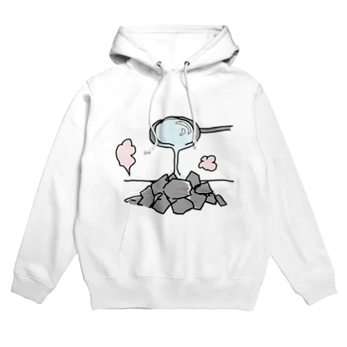 サウナー発見！ロウリュのグッズ Hoodie