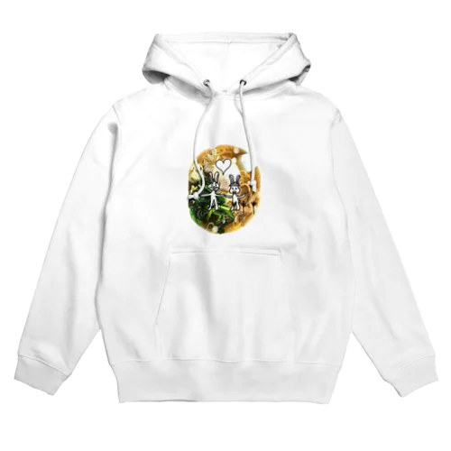 ウサ栗さん食欲の秋です Hoodie