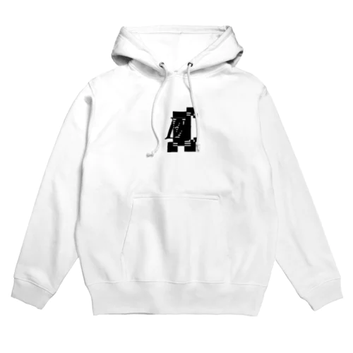 シンプルデザインアルファベットEワンポイント Hoodie