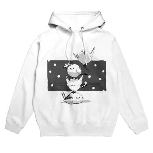 まるまるシマエナガ Hoodie