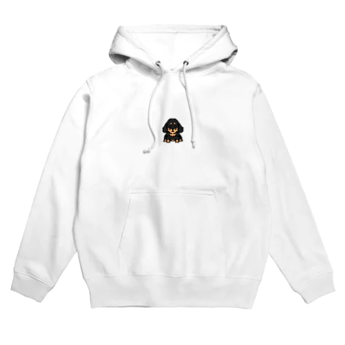 ワンポイントアニマル服　ダックス Hoodie