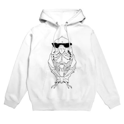 サングラスをかけたインコ。 Hoodie