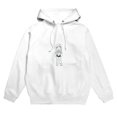 ちらりオンナノコ Hoodie