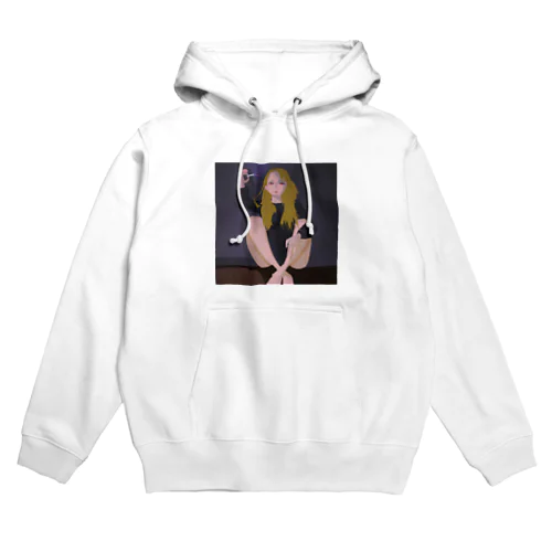 孤独な女性 Hoodie