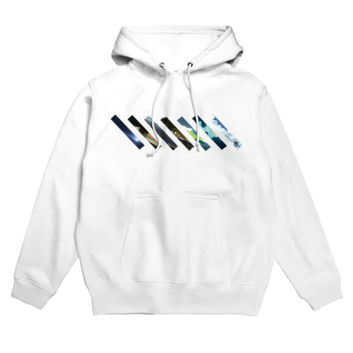 七列風景 Hoodie