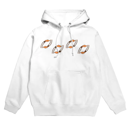 干しイカ巴帯 Hoodie