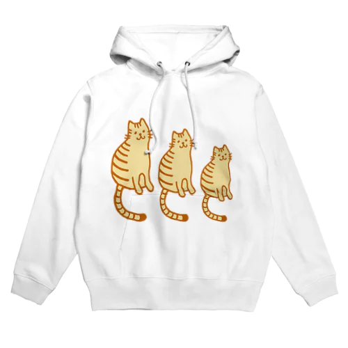 とらねこ親子 Hoodie