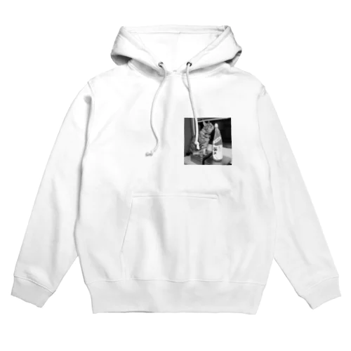 猫派酒と猫派猫 Hoodie