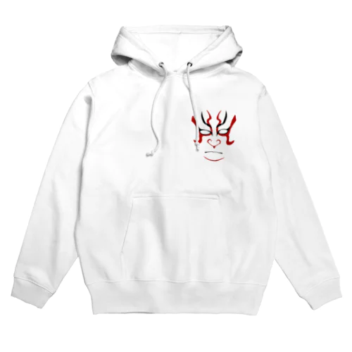 隈取り-狐忠信- Hoodie
