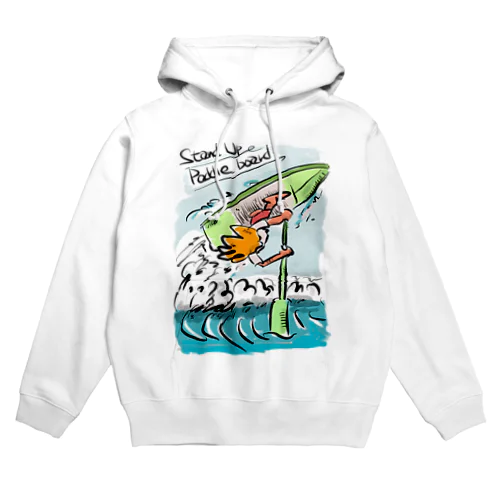 パドルボードジャンプ Hoodie