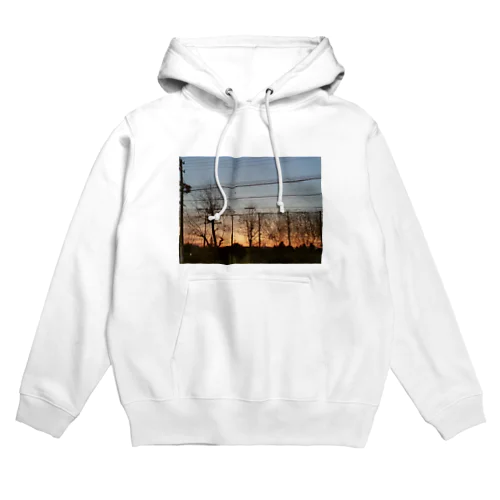 夕暮れの風景 Hoodie