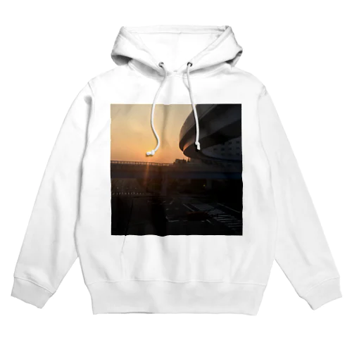 どこかの夕日 Hoodie