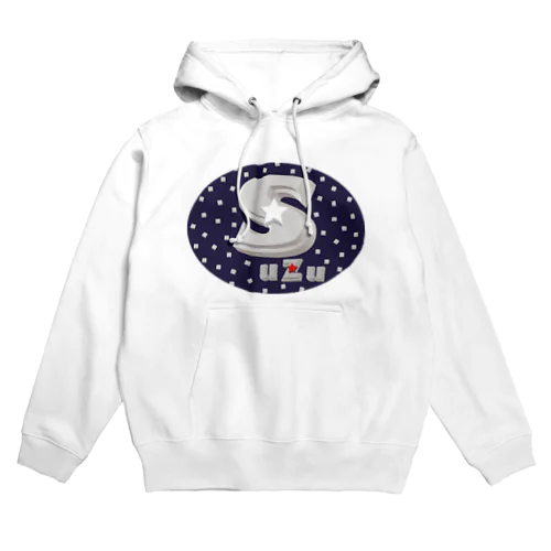 Suzu　Purple　oval　お好みの文字入れます Hoodie