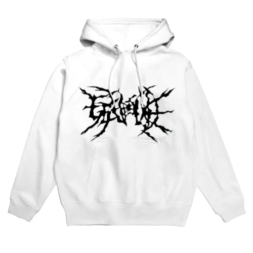 GENOCIDE メタルロゴ　ブラック Hoodie