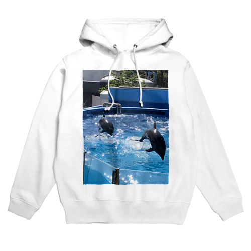 爽やかなイルカたち Hoodie