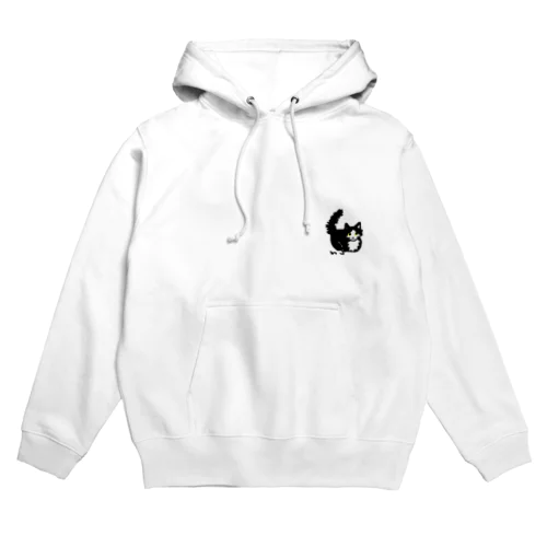 はちわれ猫のおすまし Hoodie