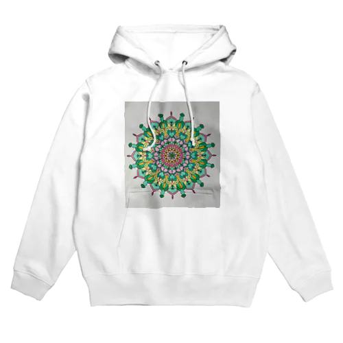 マンダラGREEN Hoodie