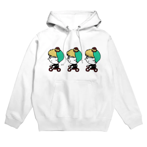 たこ虎しろちゃん Hoodie