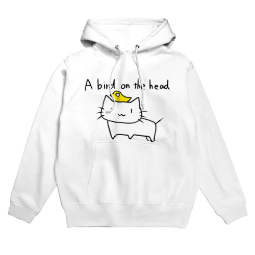 頭の上の鳥についての紹介 Hoodie