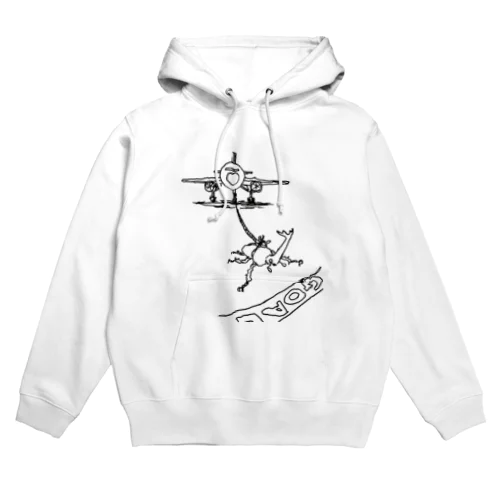 飛行機とカブトムシ Hoodie