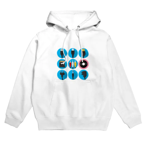 レコードとコンセント Hoodie