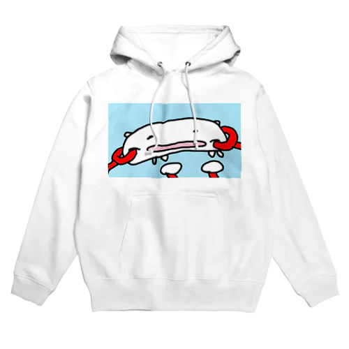 カニマッサージをうけるねこです Hoodie