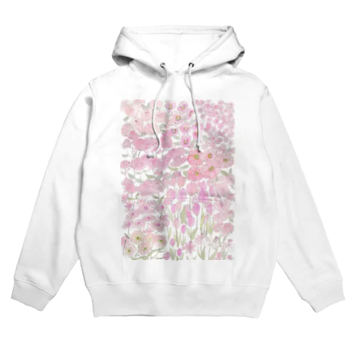 garden dream /pink Hoodie