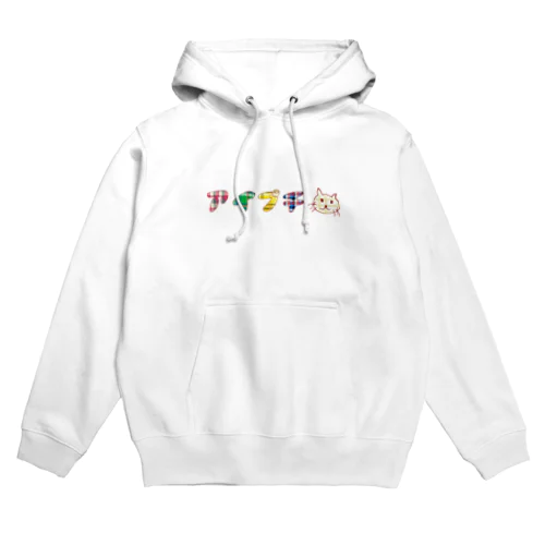 アイプチ ネコ（チェック柄) Hoodie