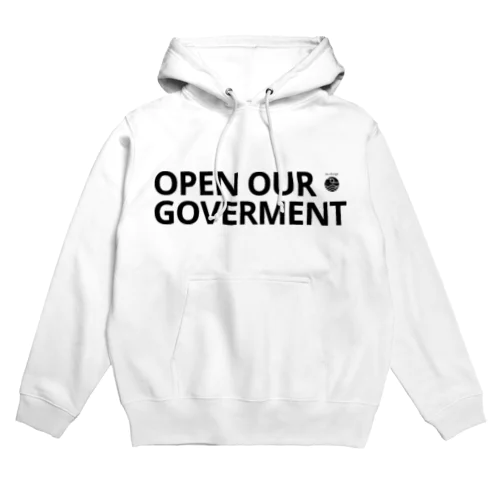 OPEN OUR GOVERMENT パーカー