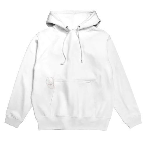 おへそとおっぱいが付いたオバケ出没中 Hoodie