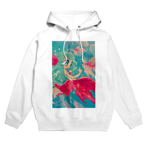 金魚ヒメ（縦） Hoodie