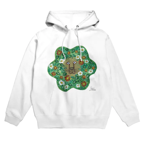 ライオンの花鬣 / Lion’s flower mane Hoodie